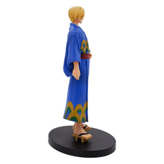 Banpresto DXF Wanokuni Sanji Yukata box highlights official licensing for collectors.