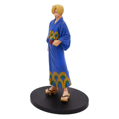 Banpresto DXF Wanokuni Sanji Yukata display captures prized collection moments.