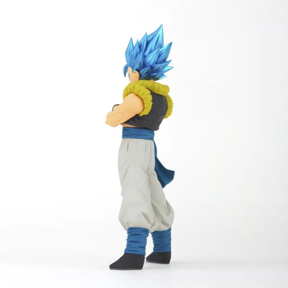 Banpresto Gogeta SSGSS detail-sculpt emphasizes craftsmanship.