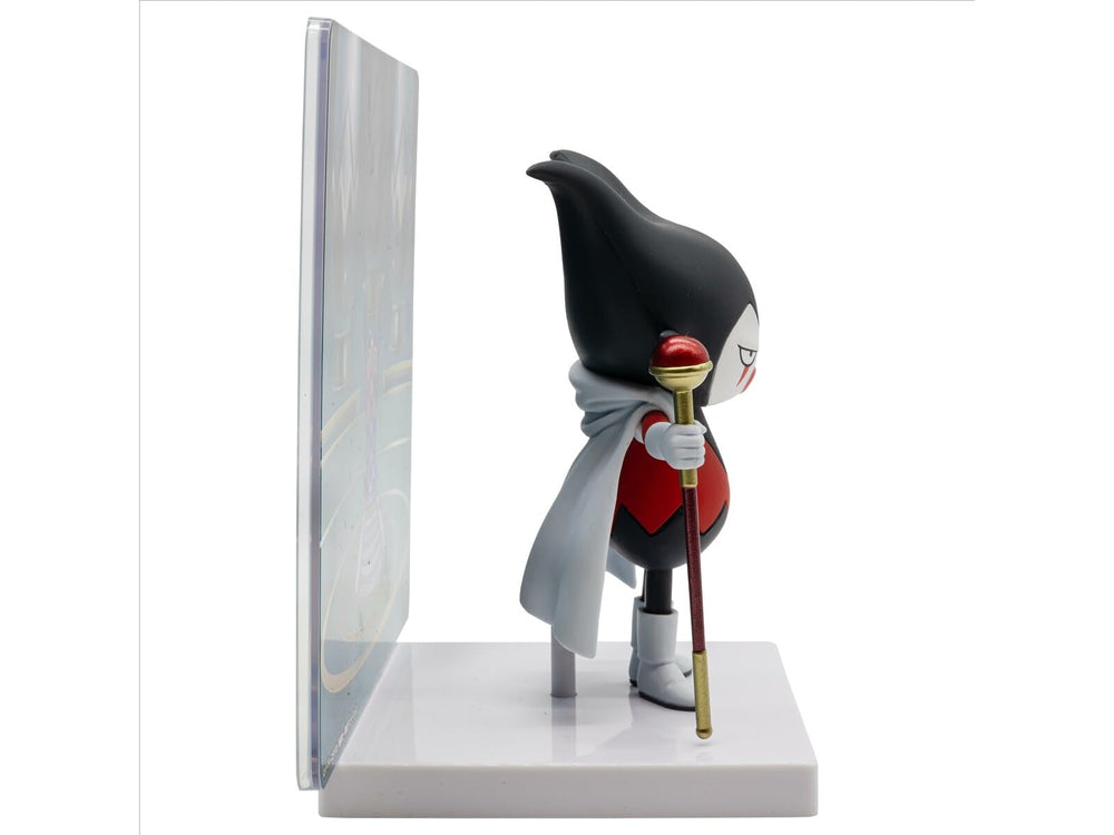 Banpresto Gomah with panel captures the figure’s compact, premium presence.