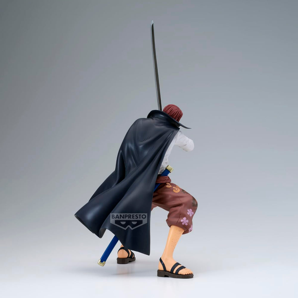 Banpresto Grandista Shanks packaging box shows official license label.