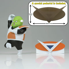 Banpresto Guldo Vol.21 side pose ideal for angled shelf setups.