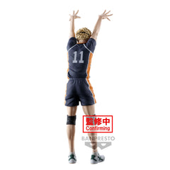 Front view of Banpresto Haikyu Kei Tsukishima for dynamic display.
