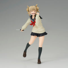 Banpresto Himiko Toga close-up face detail for fans' display shelves.
