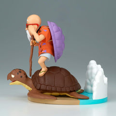 Banpresto History Box Master Roshi front view packaging, authentic licensed product.