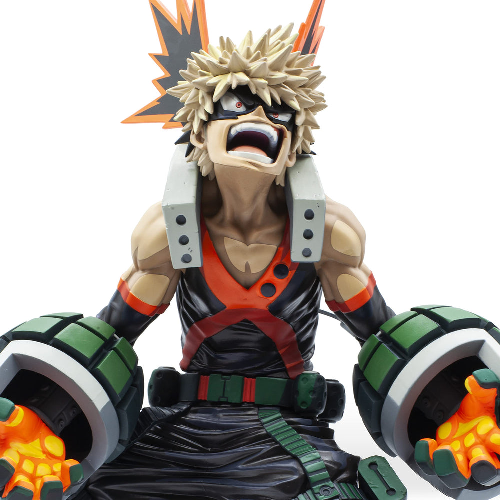 Banpresto Katsuki Bakugo dynamic pose two-dimensions, perfect for shelf display