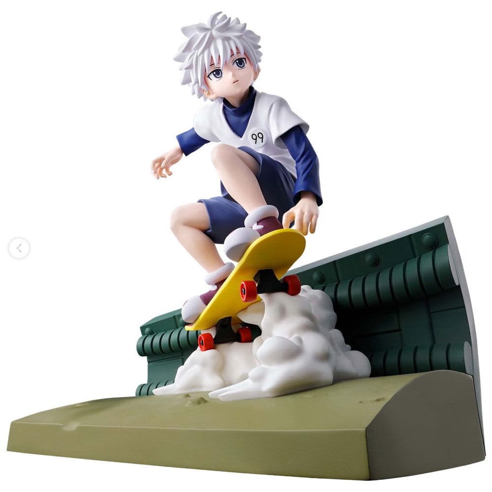 Banpresto Killua Memorable Saga Special figure in iconic pose for display collection.