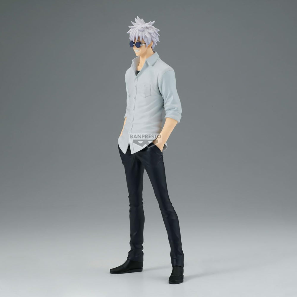 Display-ready Banpresto figure pairing well with other King of Artist figures