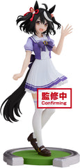 BanPresto Kitasan Black statue on display for an eye-catching Umamusume collection.