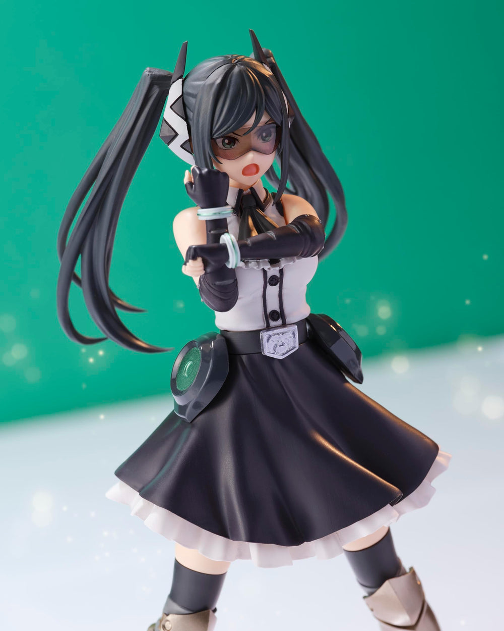Banpresto Lady Black closeup detail shows precise sculpt and finish.