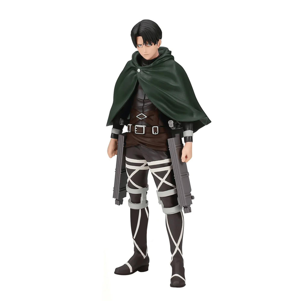Banpresto Levi figure 6-inch pose enhances any Attack on Titan display