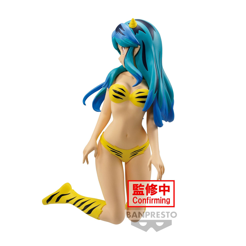 Banpresto Lum 2 Relax Time figure on display shelf enhances any anime collection.