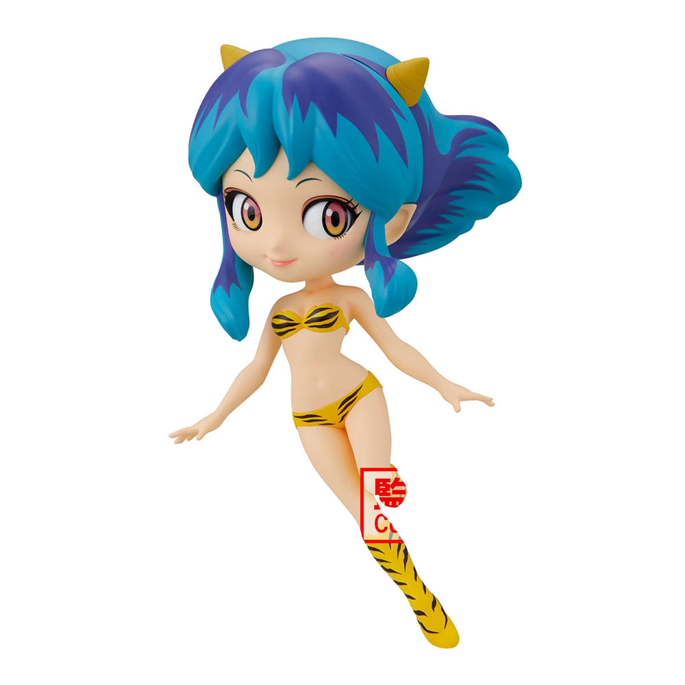 Banpresto Lum III Q Posket figure in iconic pose with glossy eyes for display.