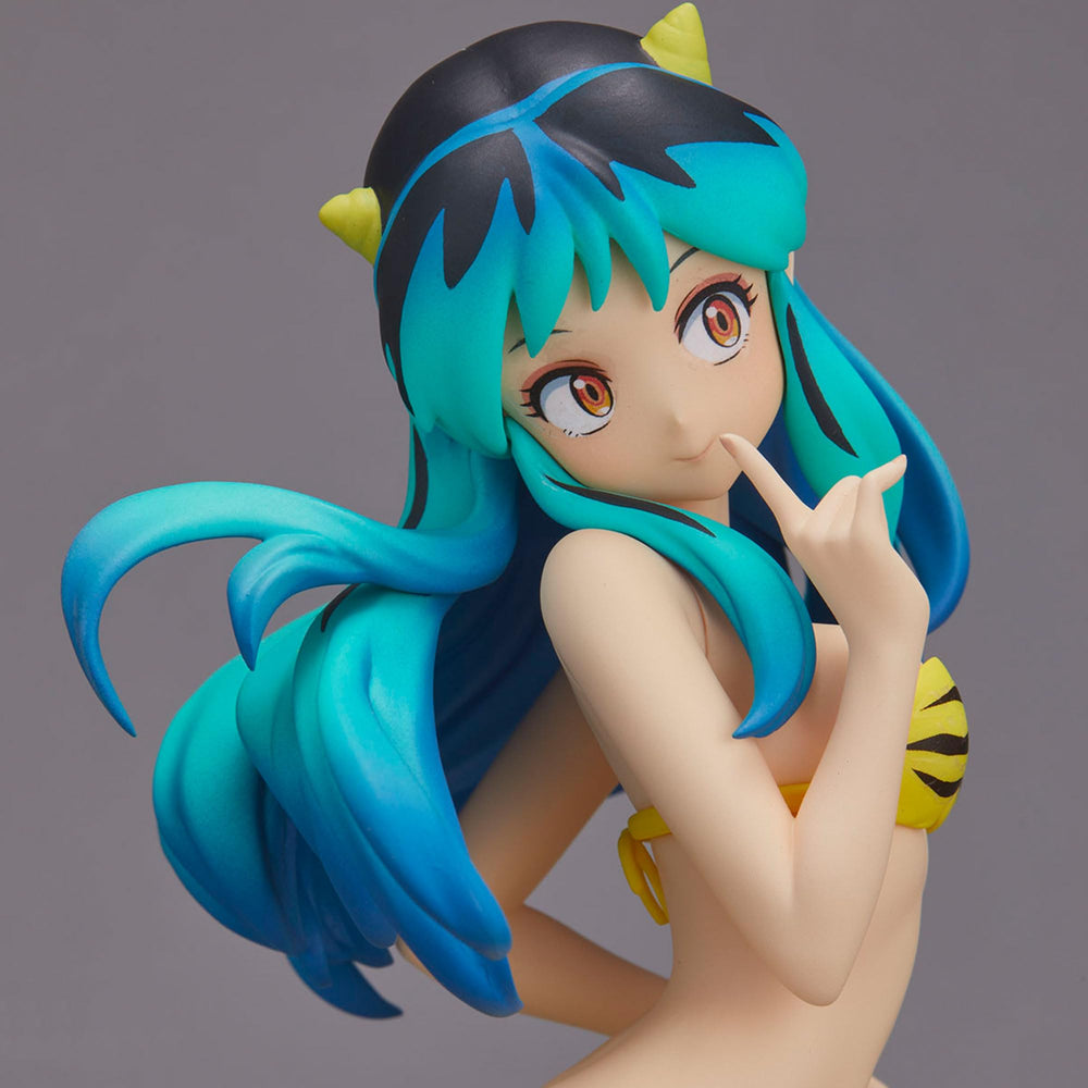 Glossy sculpt finish on Banpresto Lum Ver A enhances visual appeal.
