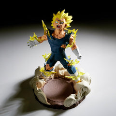 Banpresto Majin Vegeta collectible displays on shelf