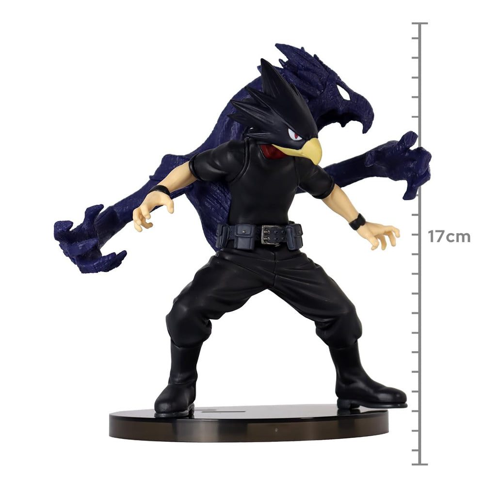 BanPresto MHA Tokoyami close-up texture detail showing shadow effects.