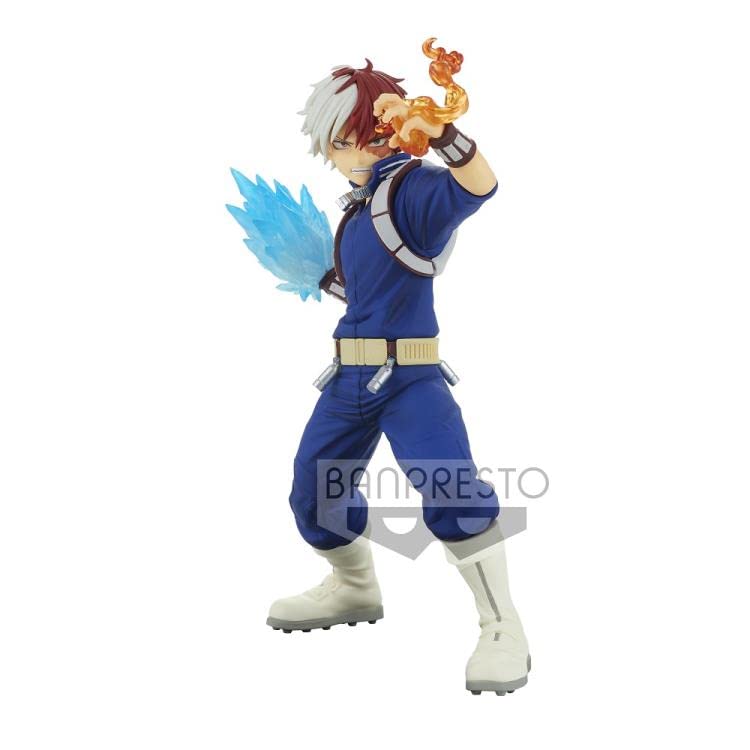 Banpresto Todoroki figure close-up detailing sculpt and finish.