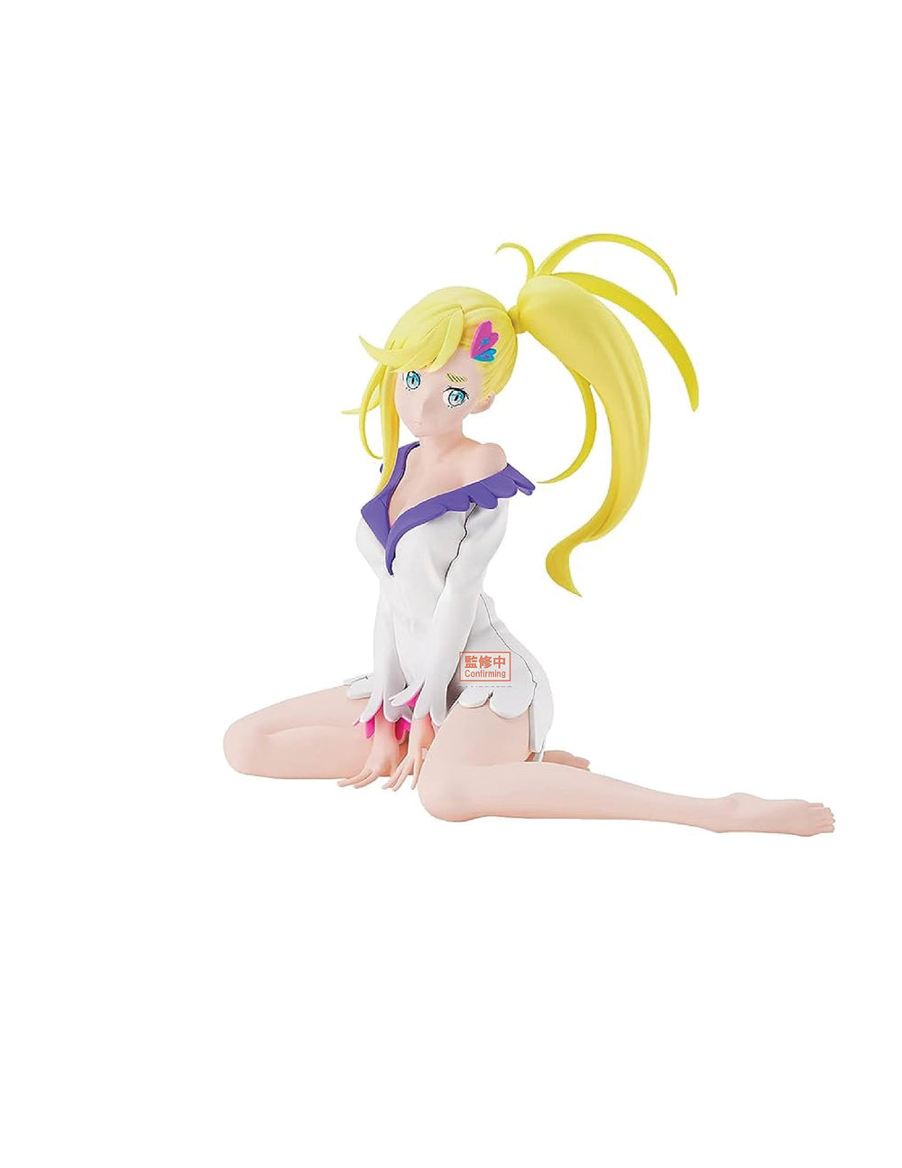 Banpresto Minerva Relax Time figure, sitting pose for display and collection