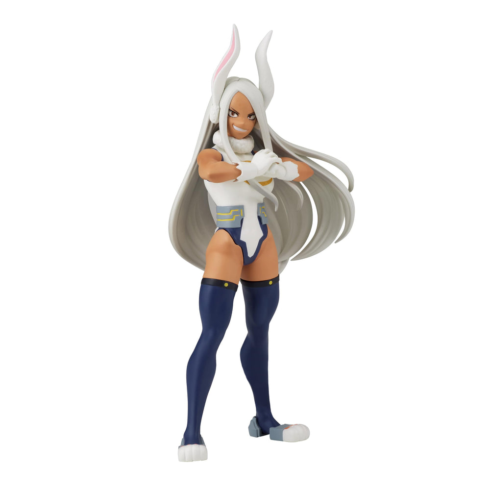 Banpresto Mirko figure standing pose ideal for shelf display.