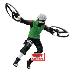 Banpresto Narutop99 Kakashi for desk display and storytelling.