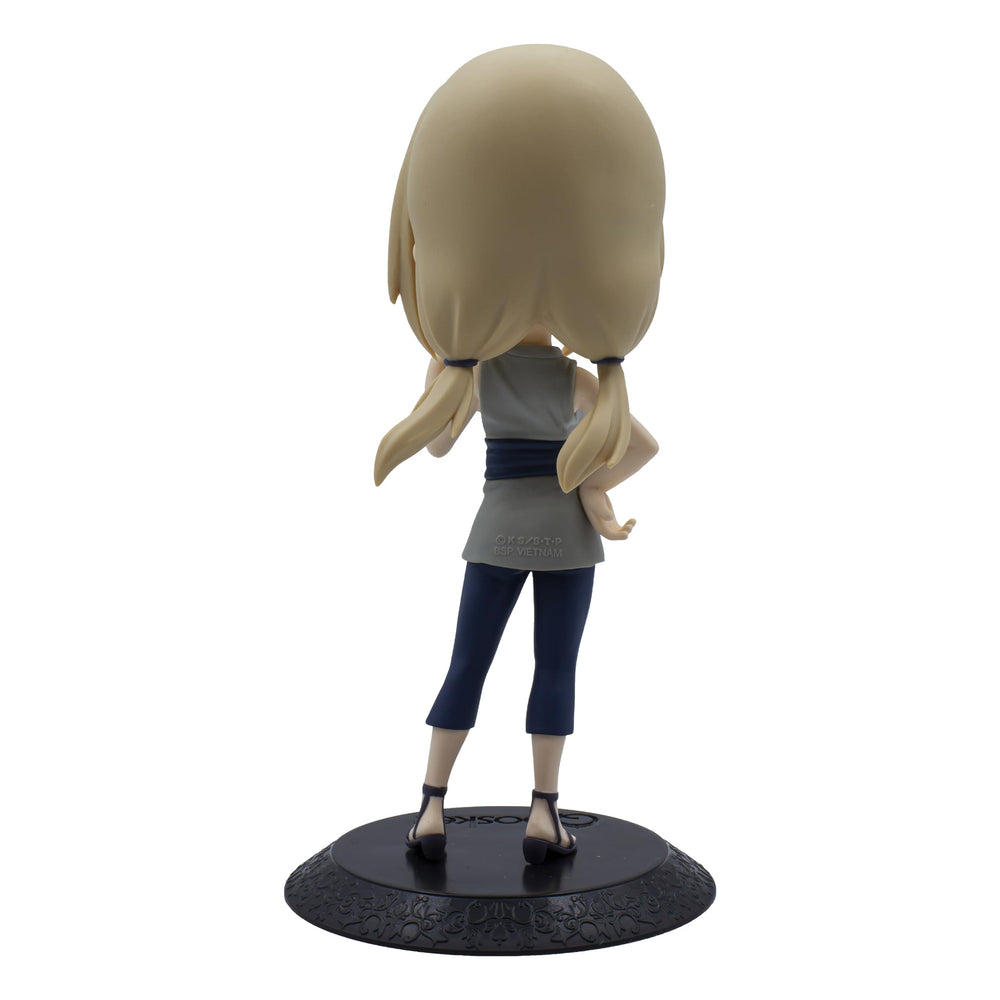 Banpresto Tsunade Q posket on display with other figures for a collectible setup