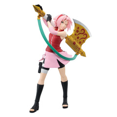 Banpresto Narutop99 Sakura standing figure enhances display with 5.9-inch presence.