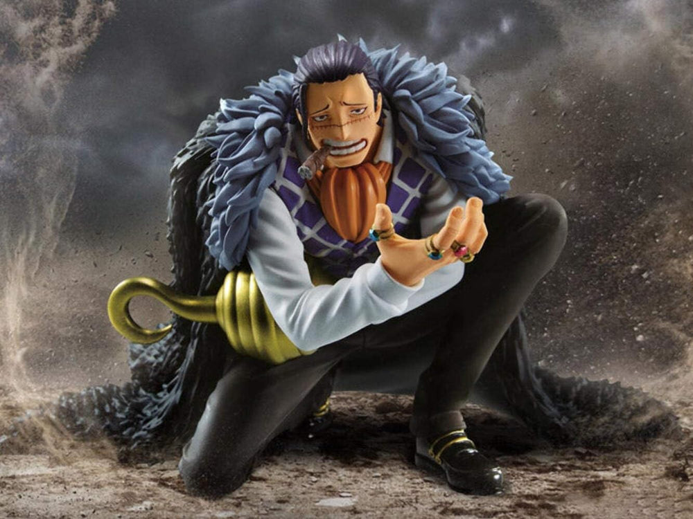 Banpresto Crocodile side view pose ideal for dynamic dioramas.