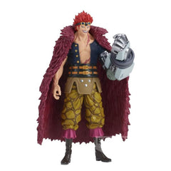 Banpresto Eustass Kid DXF figure in iconic pose for display, ideal with other Grandline Series figures.