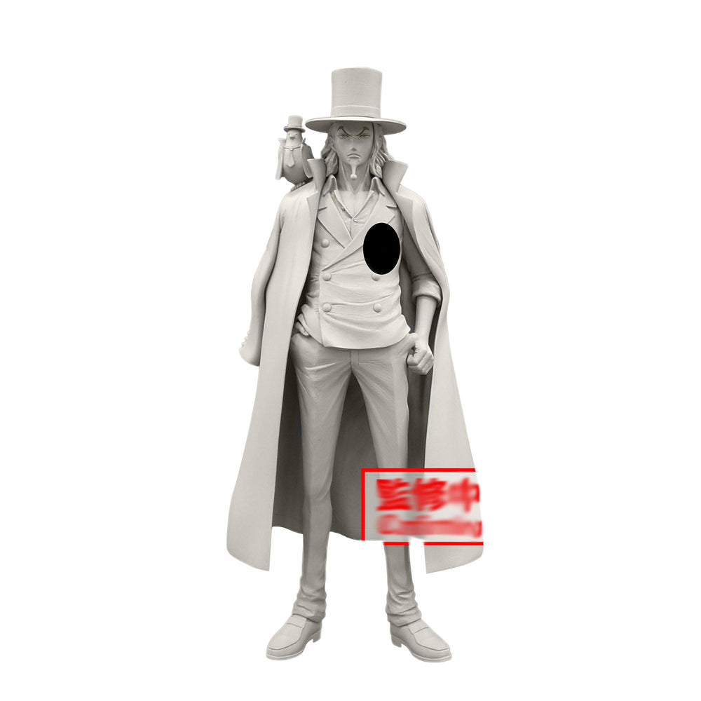 Banpresto One Piece Rob Lucci DXF figure in dynamic pose for display and collection