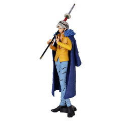 Banpresto Trafalgar Law Wanokuni close-up face details inspire appreciation and display variety.