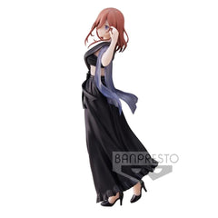 Banpresto bright paint details enhance realism on Miku Nakano figure.