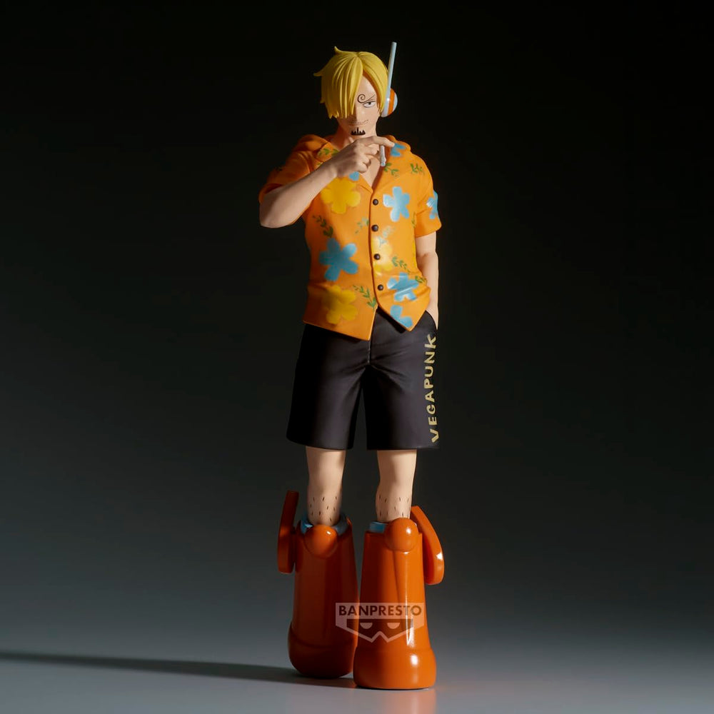 Banpresto Sanji Egghead Shukko figure packaging shot.