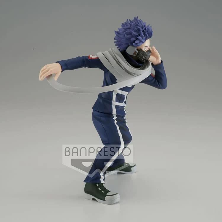 Shinso Amazing Heroes figure by Banpresto adds hero flair to display.