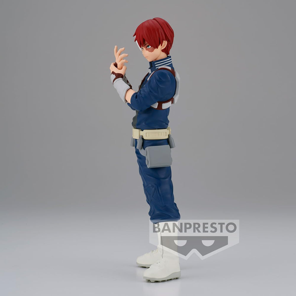 Banpresto Shoto Todoroki II display base provides stable support.