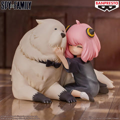 Banpresto Spy x Family Anya Forger close-up face detail ideal for shelf display