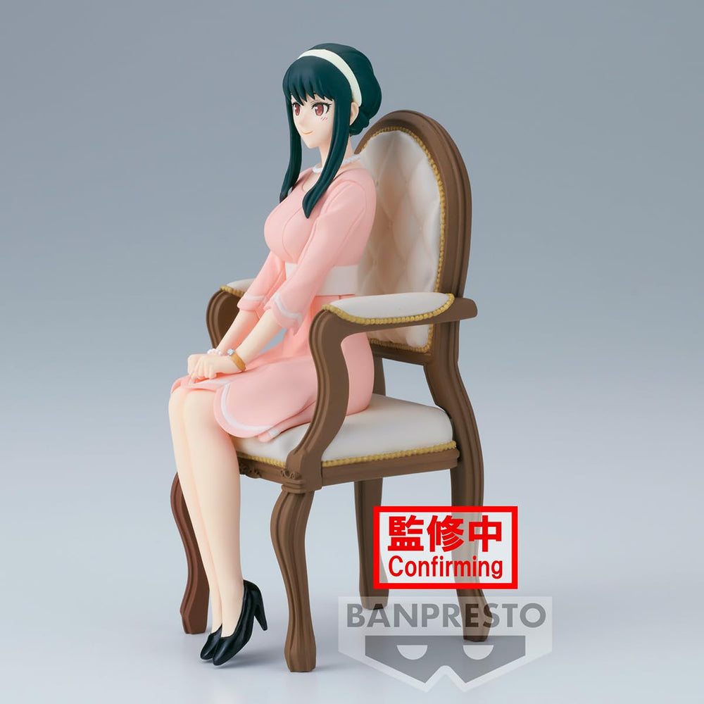 Banpresto Yor Forger collectible item enhances any display lineup.