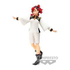 Banpresto Suletta Mercury figure in standing pose for diorama-ready display.