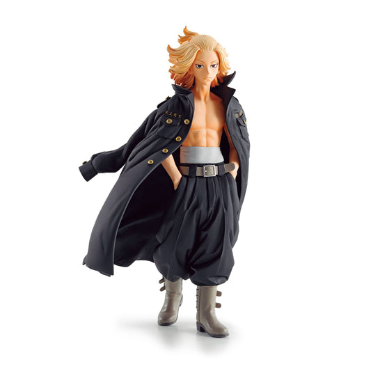 Banpresto Tokyo Revengers Manjiro Sano Vol.2 figure, front view for stable display