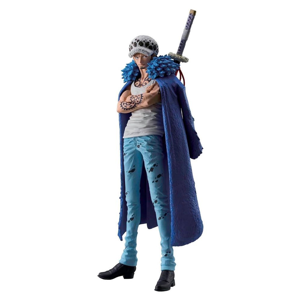 Banpresto Trafalgar Law II packaging box, ideal for collectors and gifting