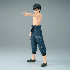 Banpresto Maximatic Yusuke Urameshi figure, close-up detailing for collectors