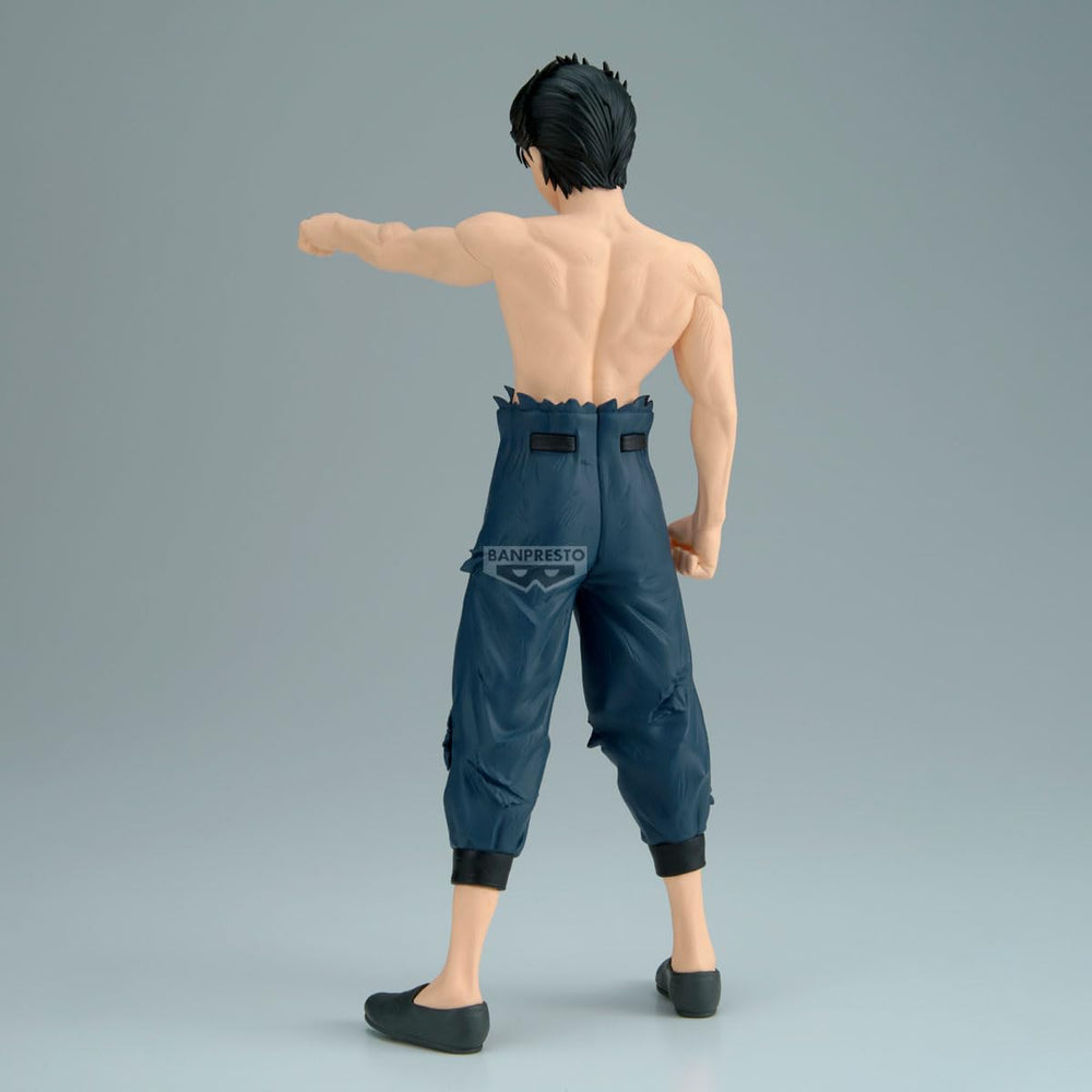 Banpresto Maximatic Yusuke Urameshi figure, display-ready for shelves