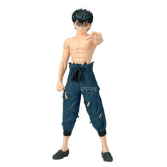 Banpresto Maximatic Yusuke Urameshi figure, front view, ideal for display collection