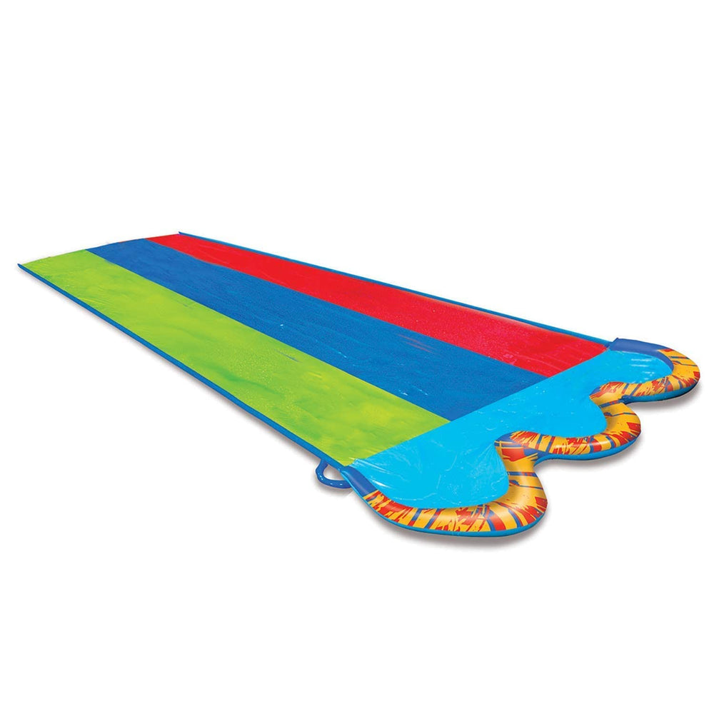 Banzai 16ft wide slide entrance for kids aged 5-12.