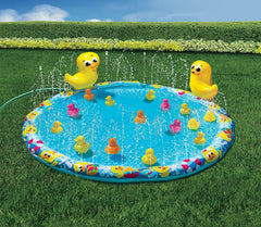 BANZAI Duck Splash duck pals bob and friends encourage cooperative fun.