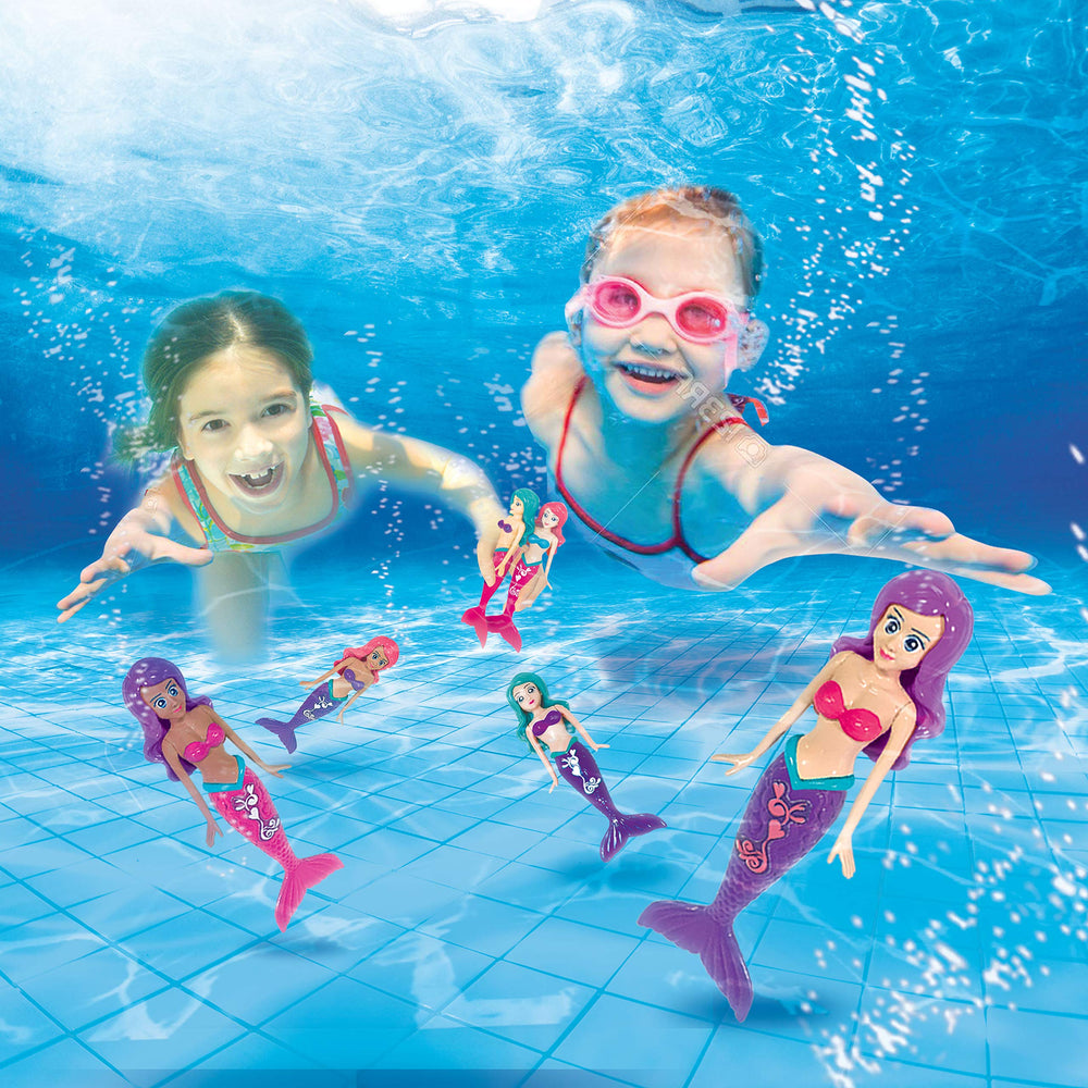 BANZAI MERMAIDSDIVE: players race to grab mermaids in a diving game.