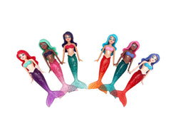 BANZAI mermaid dive toy set with shimmering tails to spark joyful pool practice and bath fun.