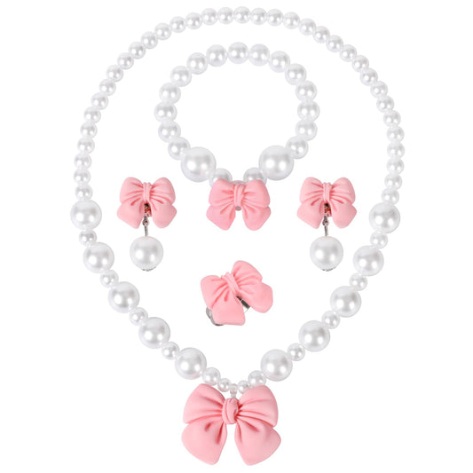 Baobaojoy princess jewelry set necklace for dress-up play