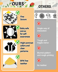 Baobrava compact, portable design fits cribs, strollers, and travel.