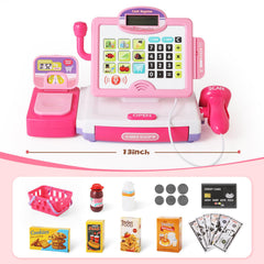 Baodlon pink cash register showing sound effects during play