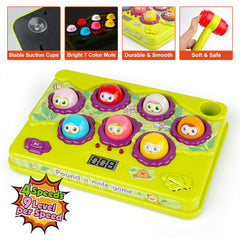BAODLON Pound-a-Mole game LCD display tracks scores for challenge.